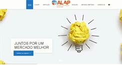 Desktop Screenshot of alap.com.br